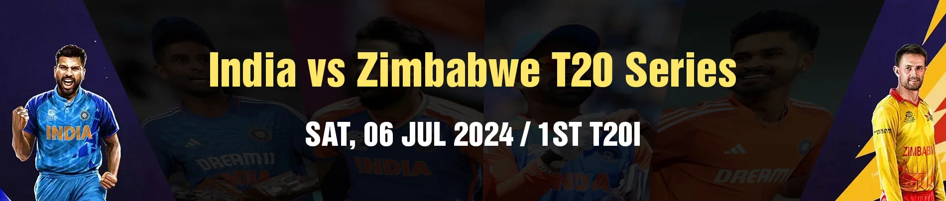 INDIA VS ZIMBABWE T 20 SERIES